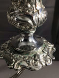 Ornate Silver Plate Candelabra - thumbnail 8 of 9