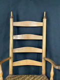 Antique Wooden Ladder-Back Rocking Chair - thumbnail 6 of 18