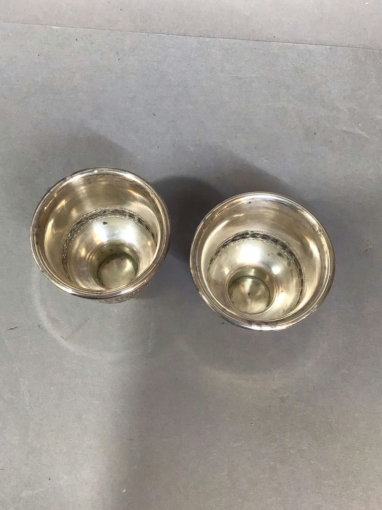 Gorham Sterling Short Candle Holders (27.1+dwt) - image 12 of 15