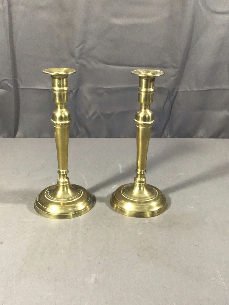 Vintage Brass Candle Holders - image 8 of 10
