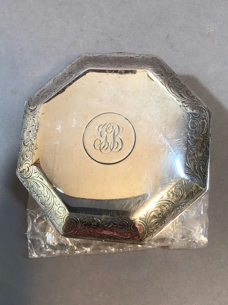 Antique Blackington & Gorham Sterling Vanity (100+dwt) - image 10 of 17