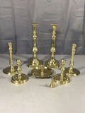 Virginia Metalworks Brass Candle Holders - thumbnail 1 of 7