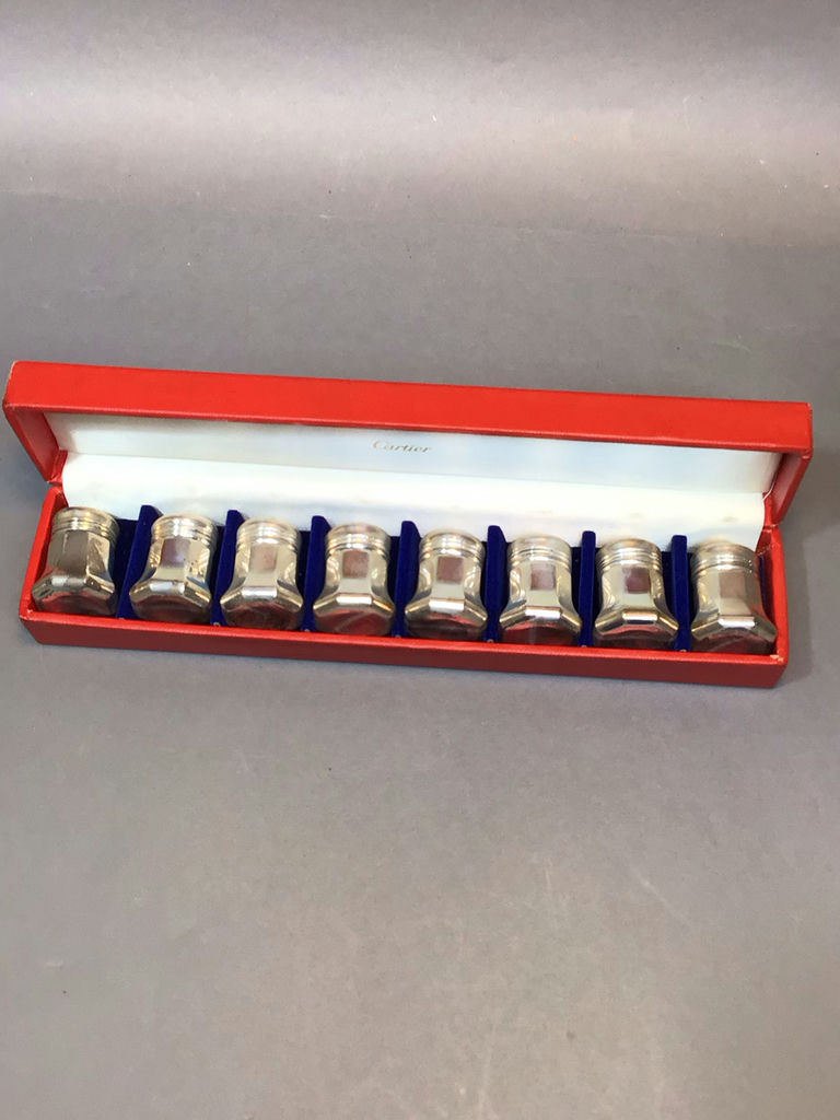Vintage Cartier Sterling Shakers (39.2dwt) - image 3 of 12