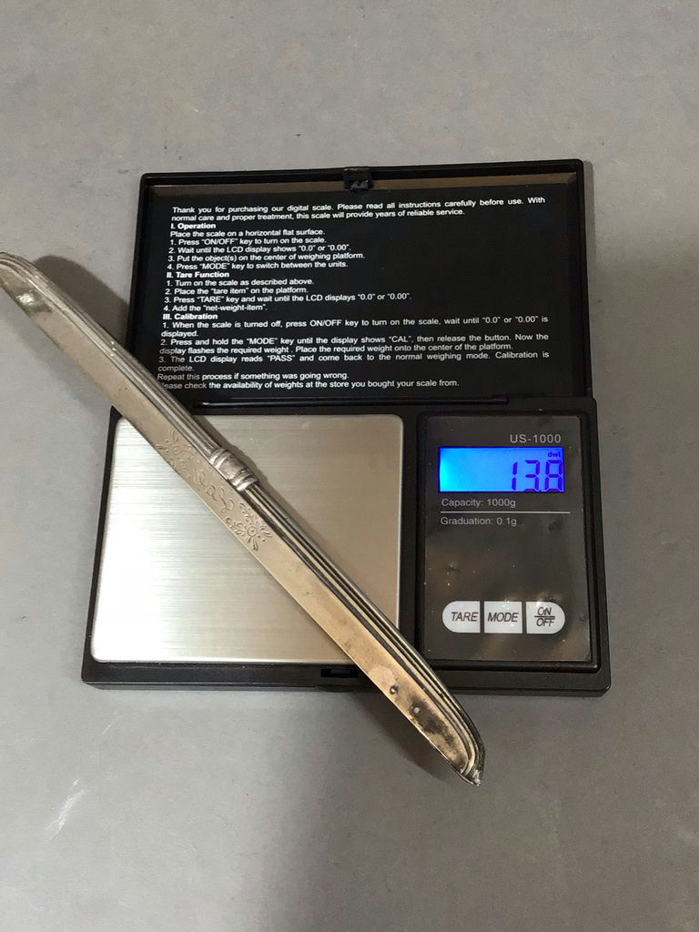 Blankinton Sterling Vanity Set (50+dwt) - image 18 of 19