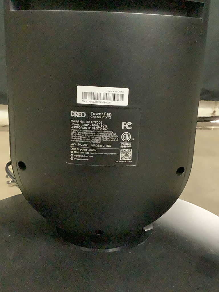 DREO Cruiser Pro T2 Tower Fans - image 6 of 6
