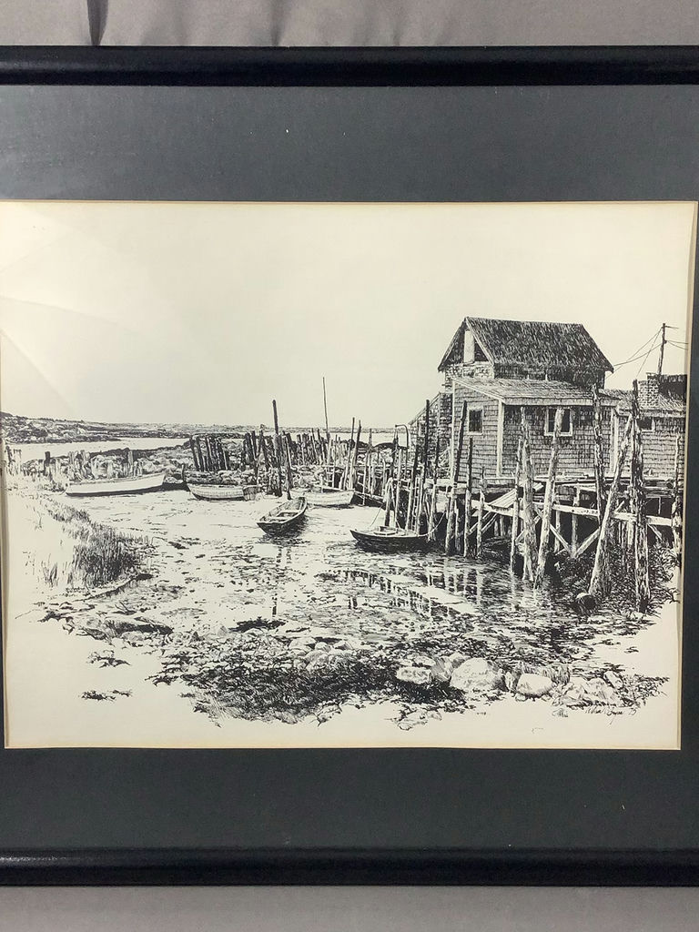 C. Ray Bryan Framed Sketch - image 1 of 4
