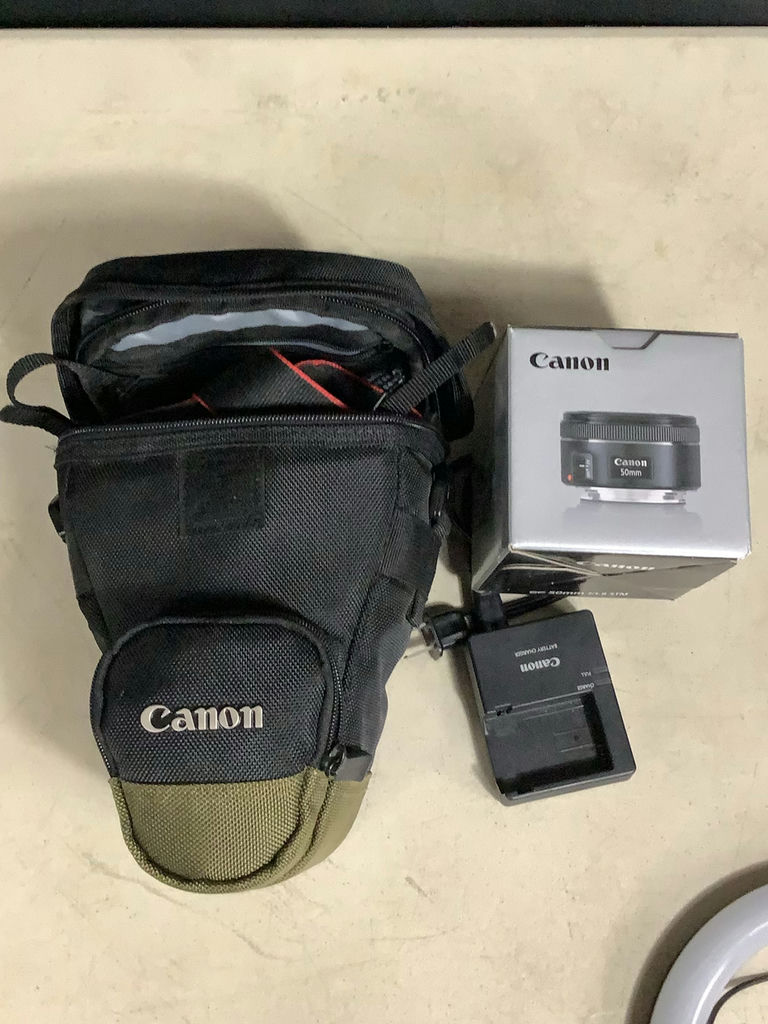 Canon EOS Rebel T3i Camera Kit with Tripods - image 5 of 7
