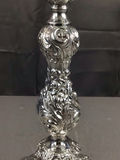 Ornate Silver Plate Candelabra - thumbnail 4 of 9