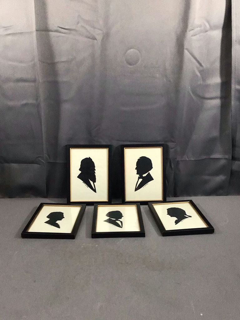 Famous Composers Miniature Silhouettes - image 1 of 4