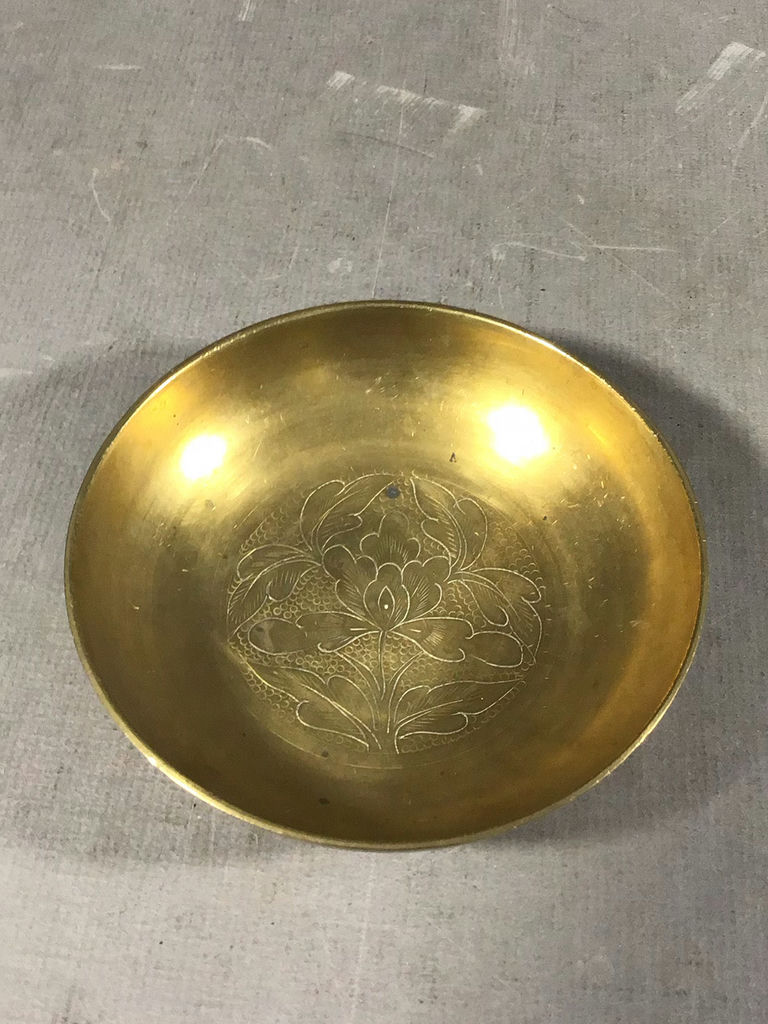 Small Brass Bowls and Coasters - image 12 of 20
