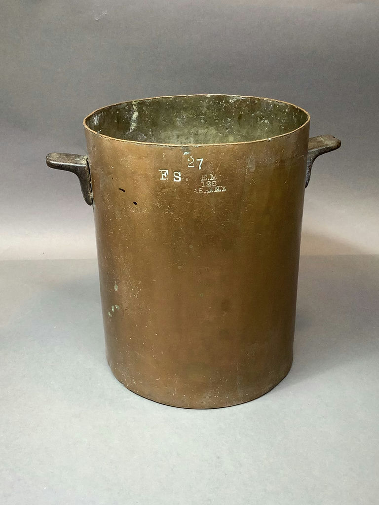 Antique Watkins Copper Pot - image 3 of 12