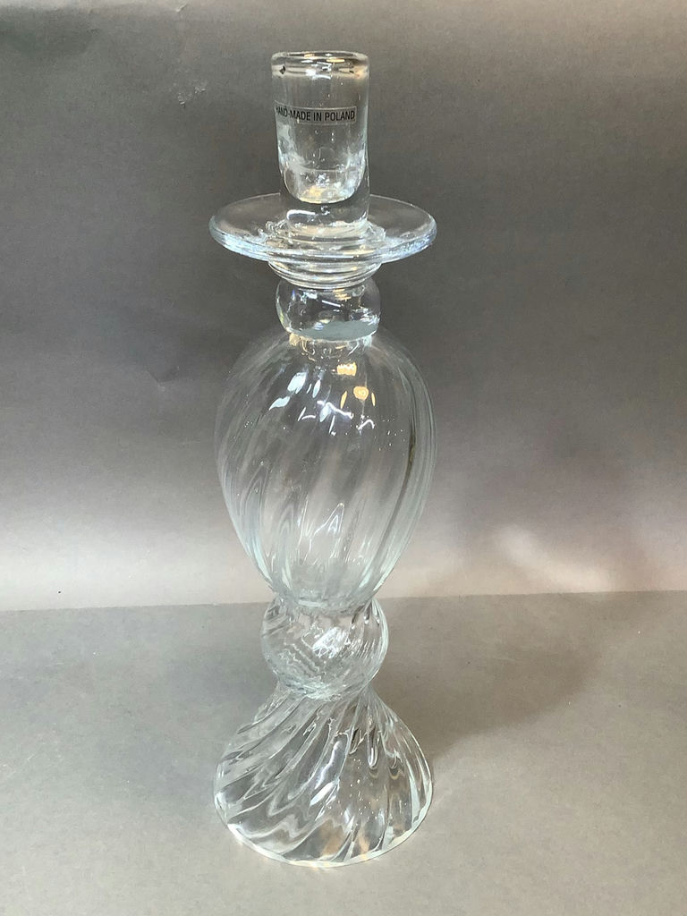 Fancy Crystal Candleholders - image 10 of 13