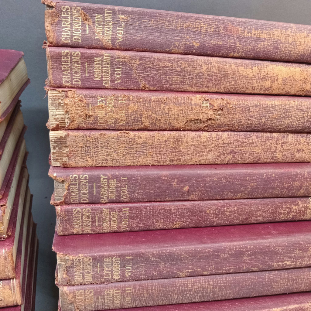 Antique Dickens Handy Volumes by Lauriat - image 12 of 15