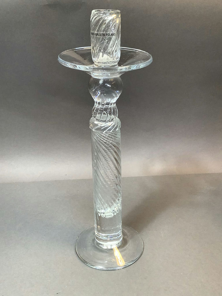 Fancy Crystal Candleholders - image 2 of 13