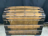 Antique Dome-Top Steamer Trunk - thumbnail 10 of 10