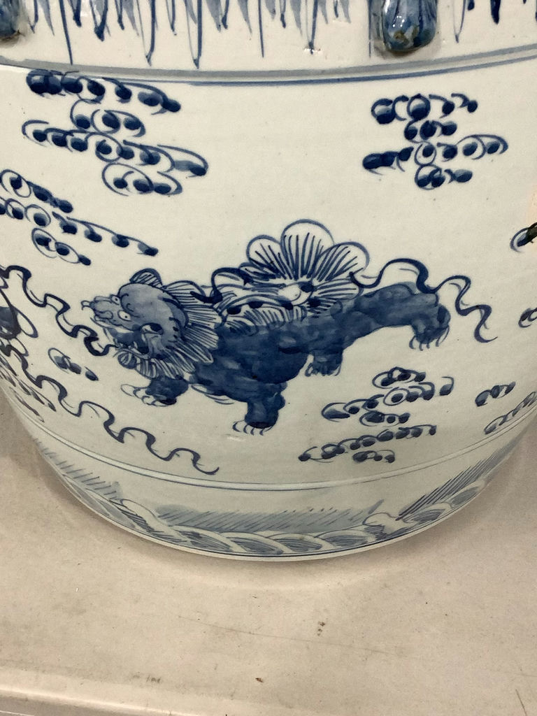 Vintage Chinese Fish Bowl - image 2 of 14