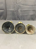 Vintage Brass Candle Holders & Trivet - thumbnail 6 of 10