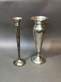 Elgin Silver Co. Sterling Vases - thumbnail 1 of 12