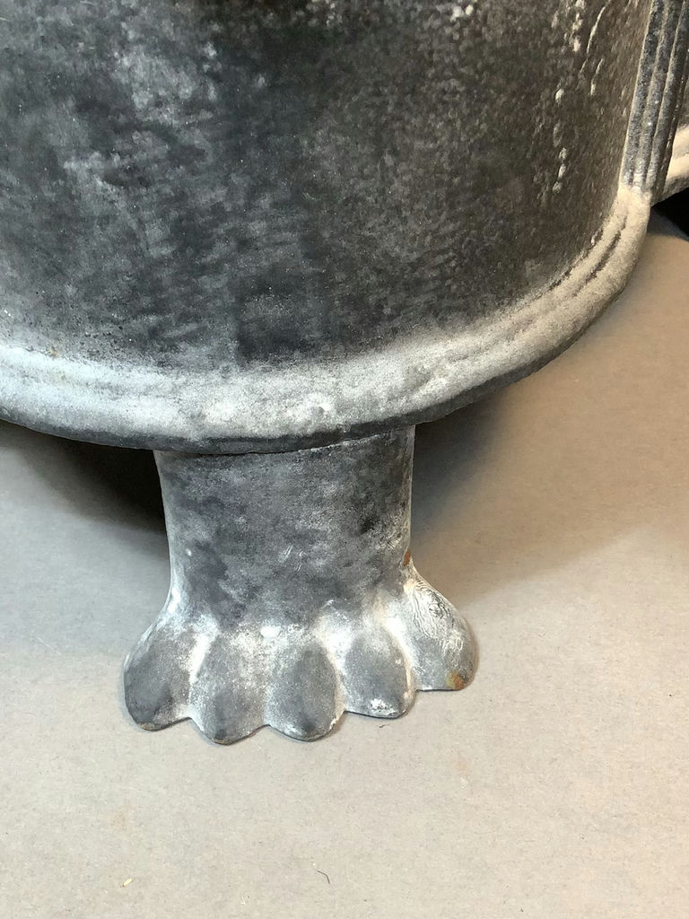 Cast Iron Lion Head Planter - image 4 of 10