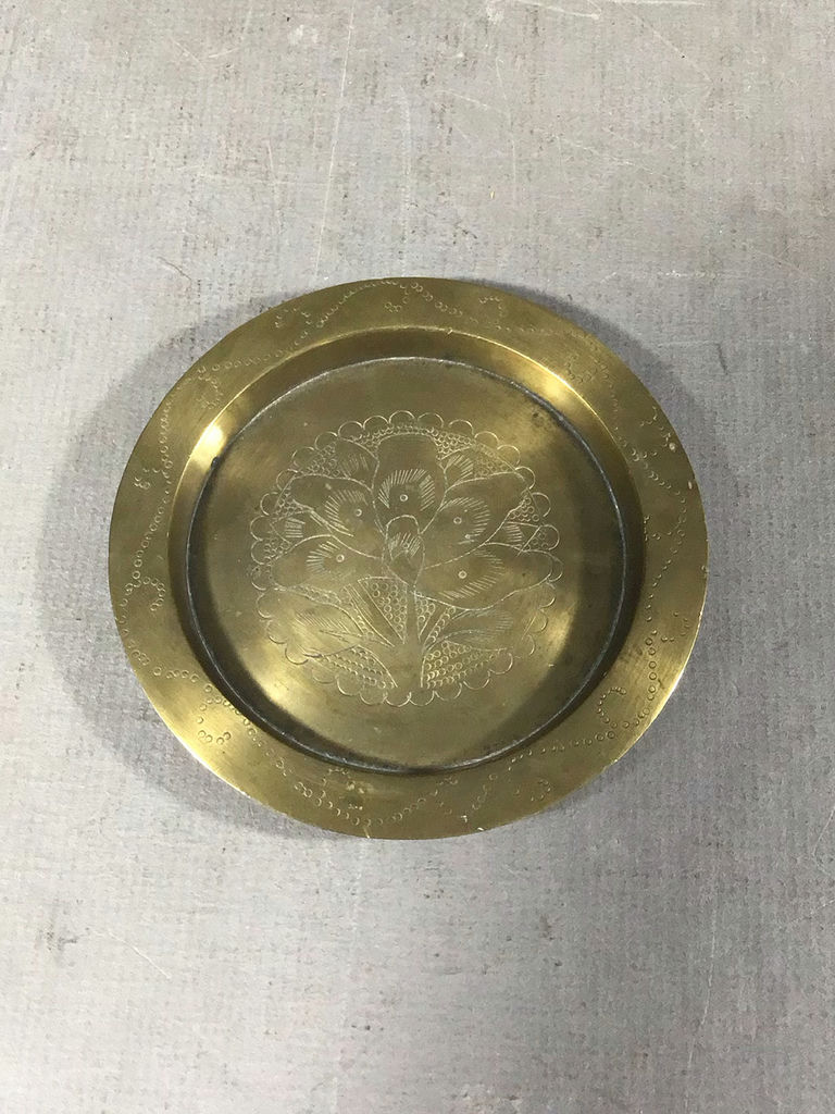 Small Brass Bowls and Coasters - image 10 of 20