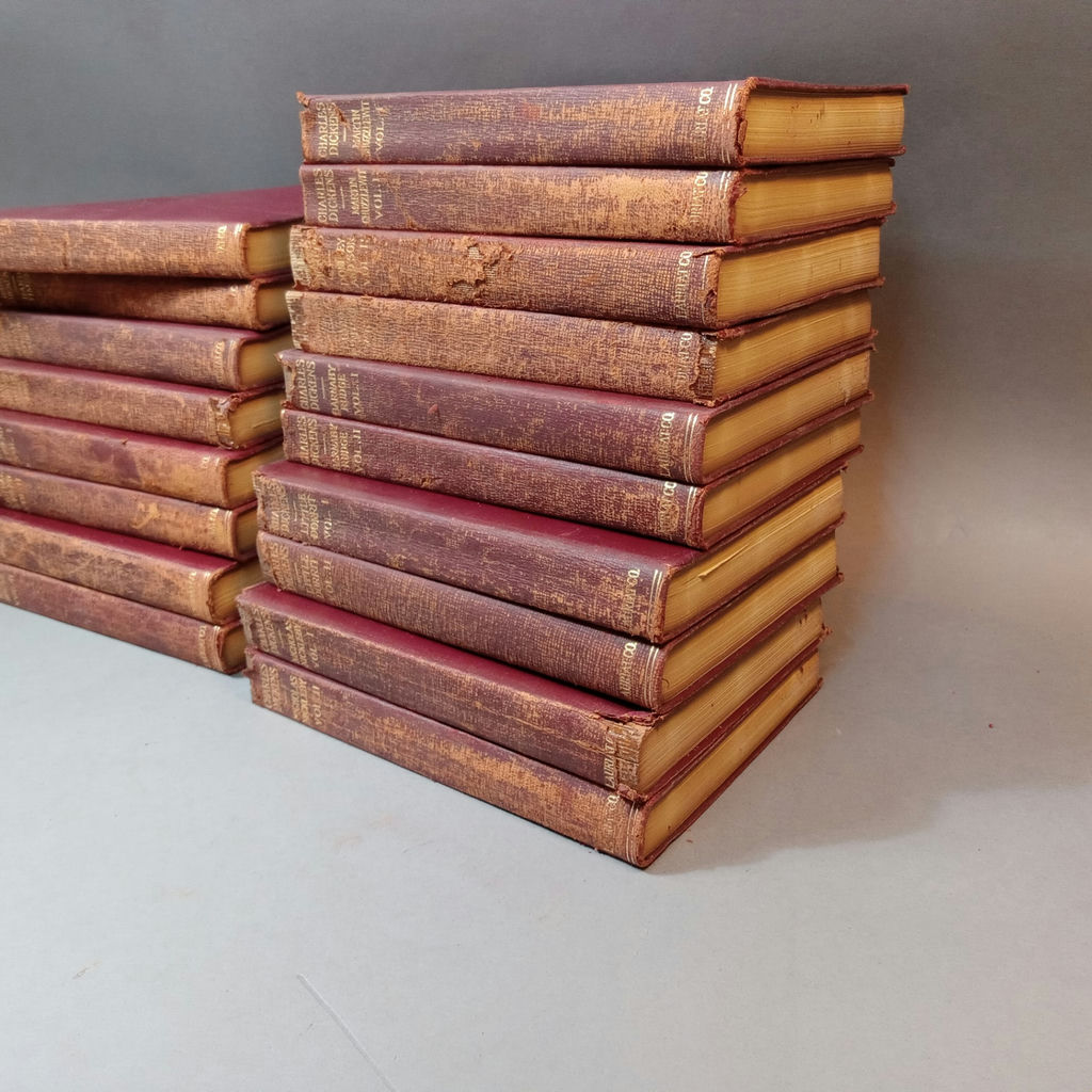 Antique Dickens Handy Volumes by Lauriat - image 4 of 15