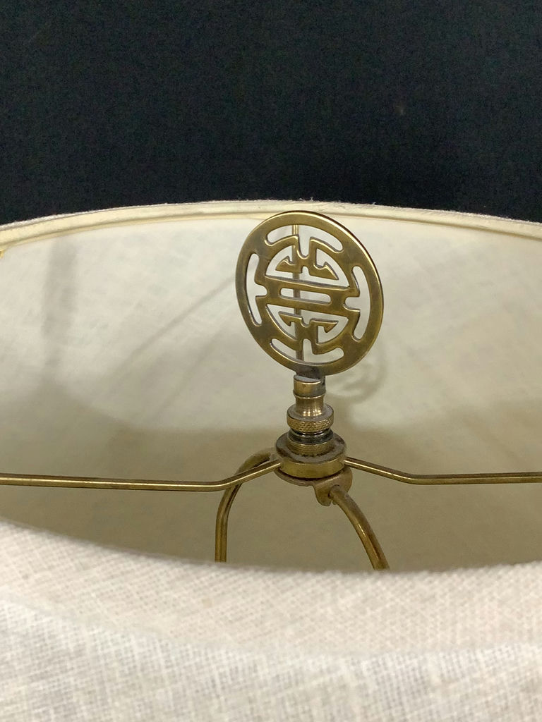 Vintage Brass & Copper Lamp - image 11 of 13