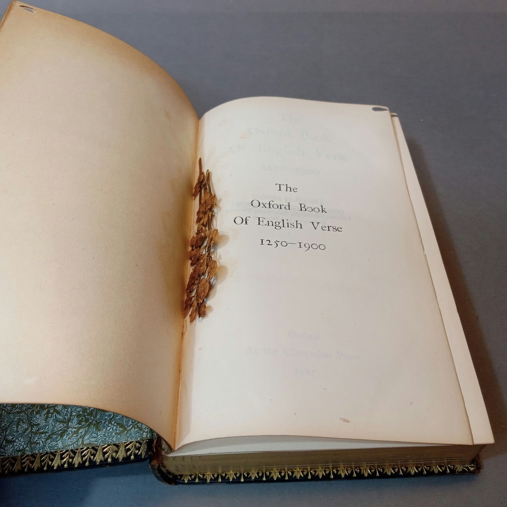 Antique English Poetry & Prose / Brass Bookends - image 6 of 24