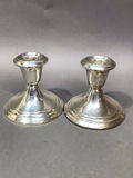 Gorham Sterling Short Candle Holders (27.1+dwt) - thumbnail 3 of 15