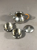 Queen Art Pewter Tea Set - thumbnail 4 of 11