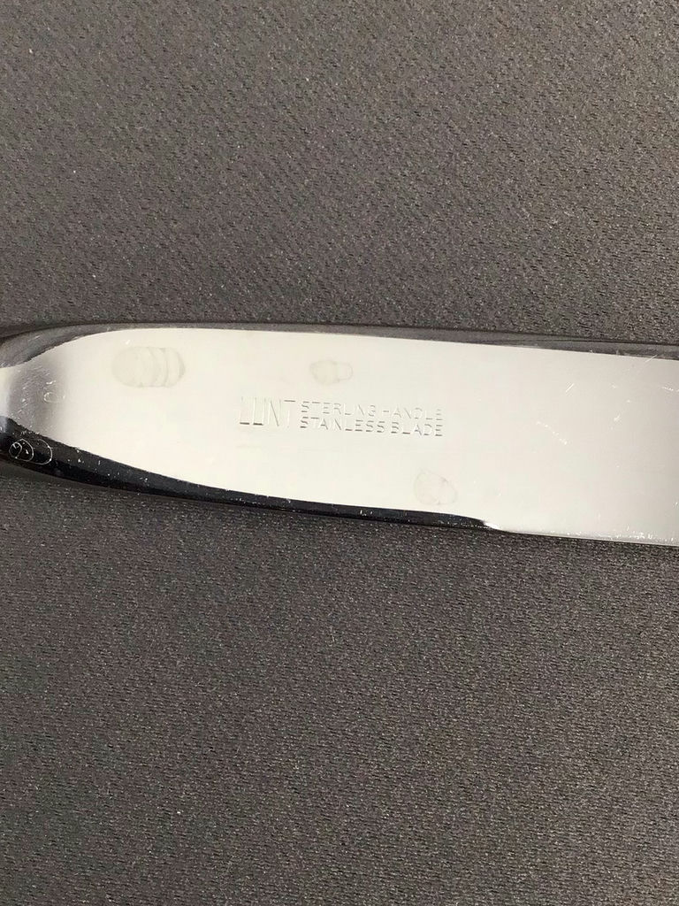 Lunt Sterling Flatware / Service for 12 (2039+dwt) - image 8 of 14