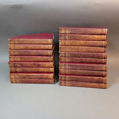 Antique Dickens Handy Volumes by Lauriat - Image 1 of 15
