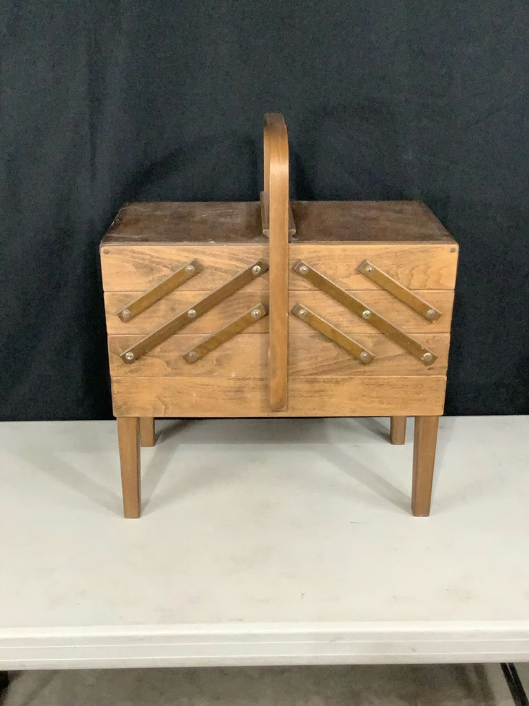 Strommen Bruk Hamar Sewing Box - image 2 of 18