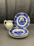 Vintage Wedgewood Plates And Pitcher - thumbnail 1 of 13