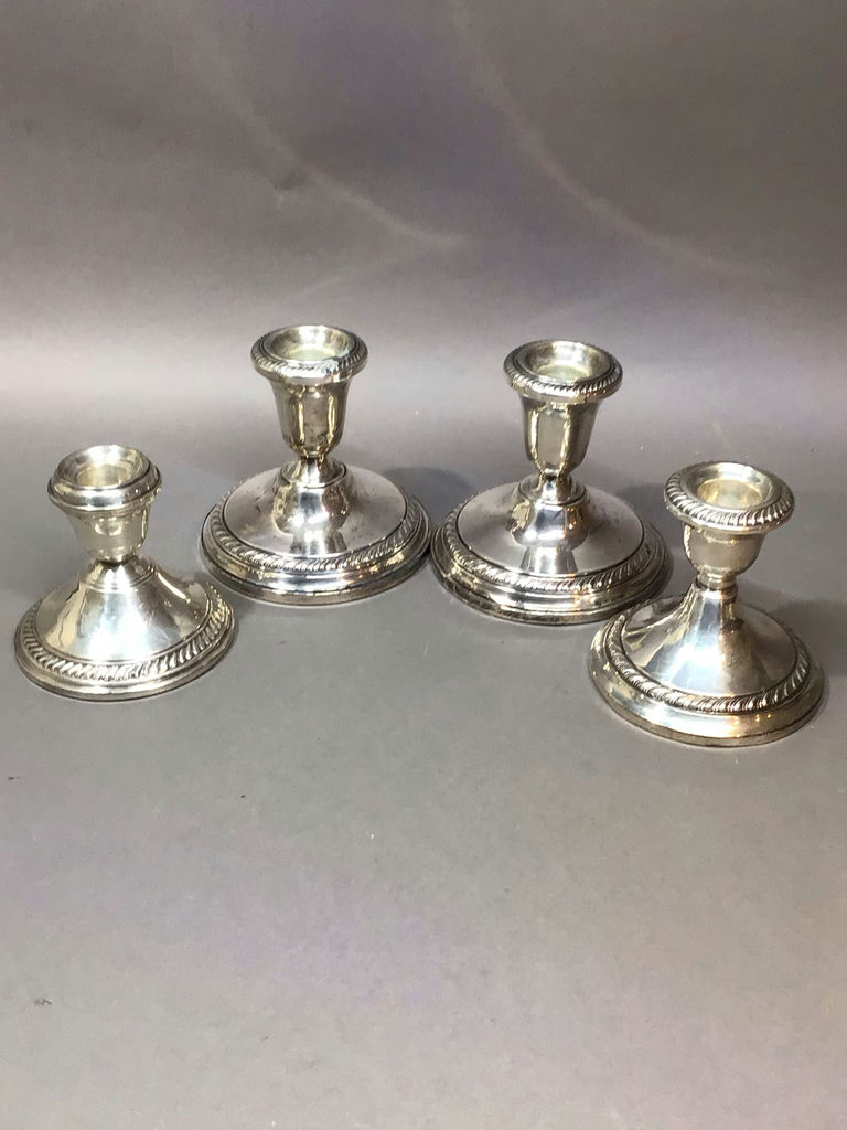 Gorham, Hamilton & More Sterling Candle Holders - image 1 of 15