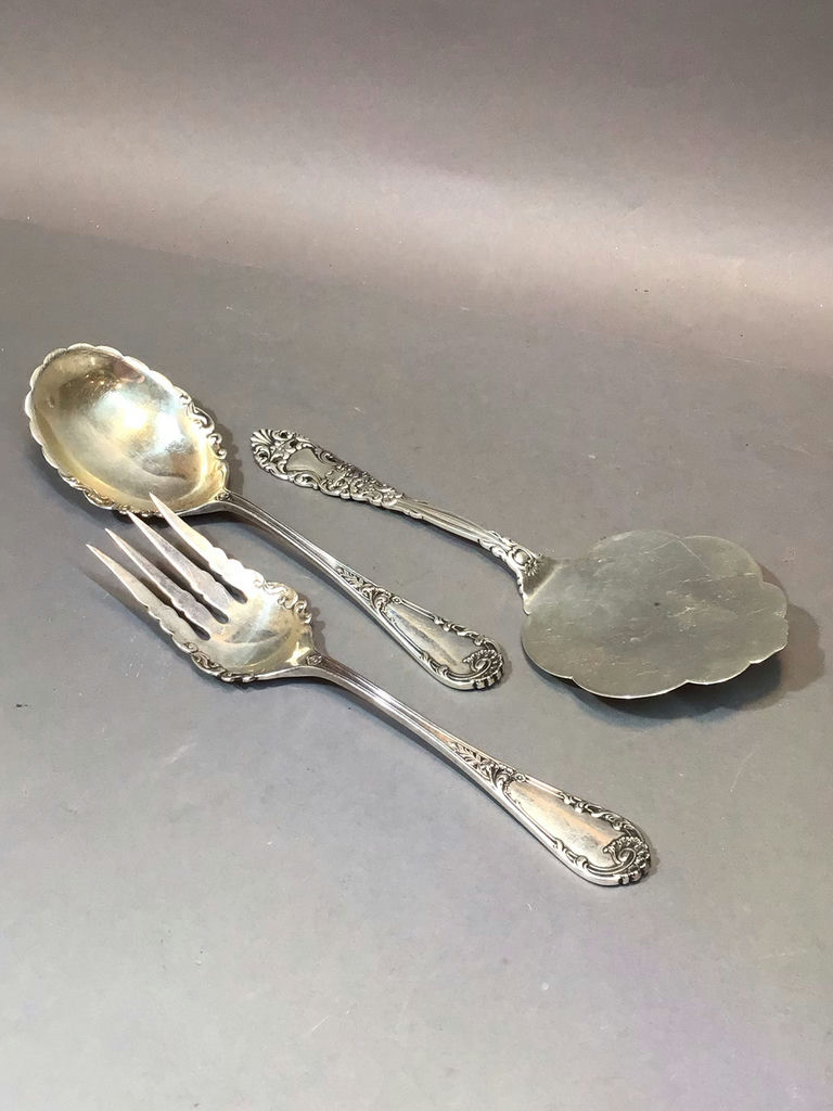 Antique Dominic & Haff Serving Flatware (220dwt) - image 1 of 14