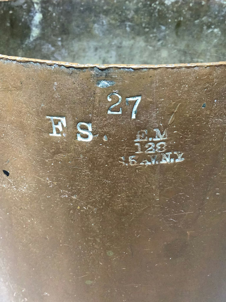 Antique Watkins Copper Pot - image 6 of 12