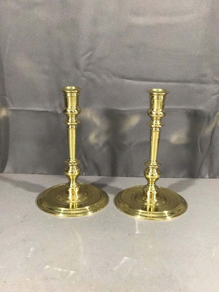 Virginia Metalworks Brass Candle Holders - image 3 of 7
