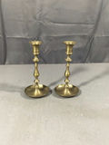 Vintage Brass Candle Holders - thumbnail 5 of 10