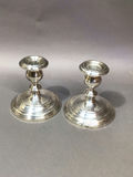 Gorham Sterling Short Candle Holders (27.1+dwt) - thumbnail 7 of 15