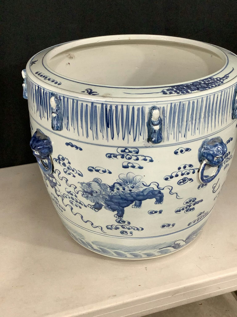 Vintage Chinese Fish Bowl - image 9 of 14