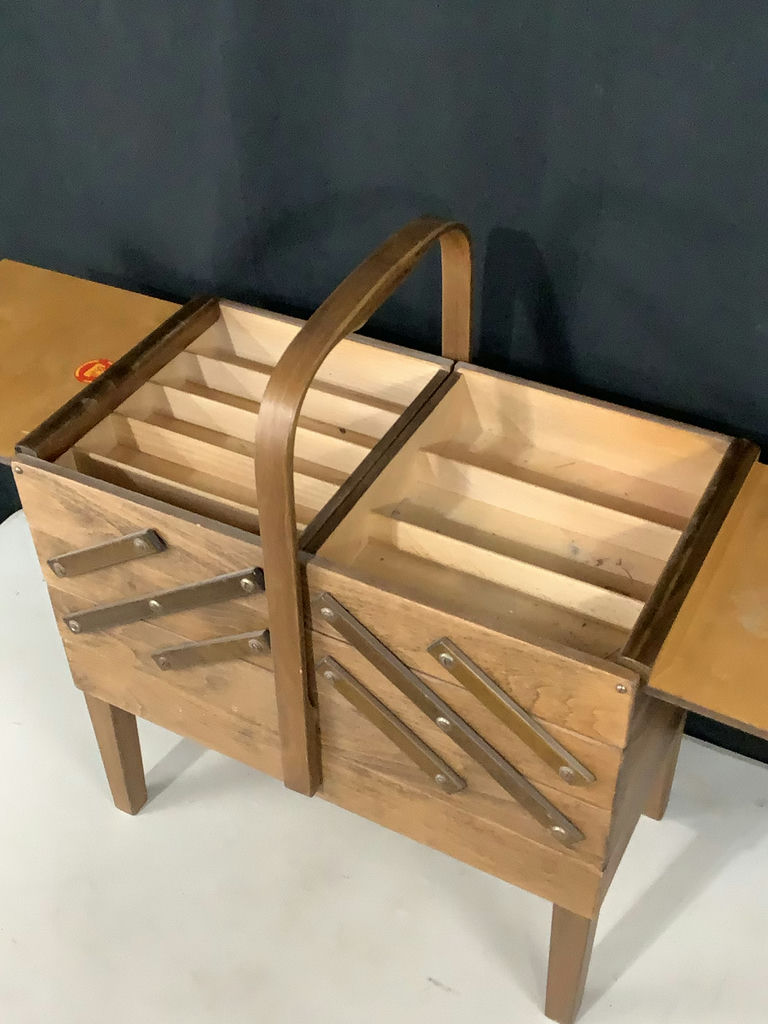 Strommen Bruk Hamar Sewing Box - image 8 of 18