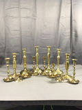 Vintage Brass Candle Holders - thumbnail 1 of 10