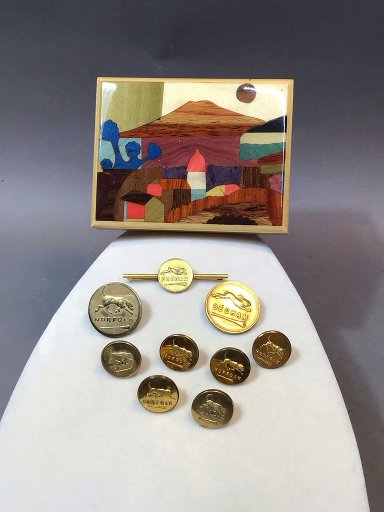Vintage Firmin Brass Hunting Buttons - image 1 of 11