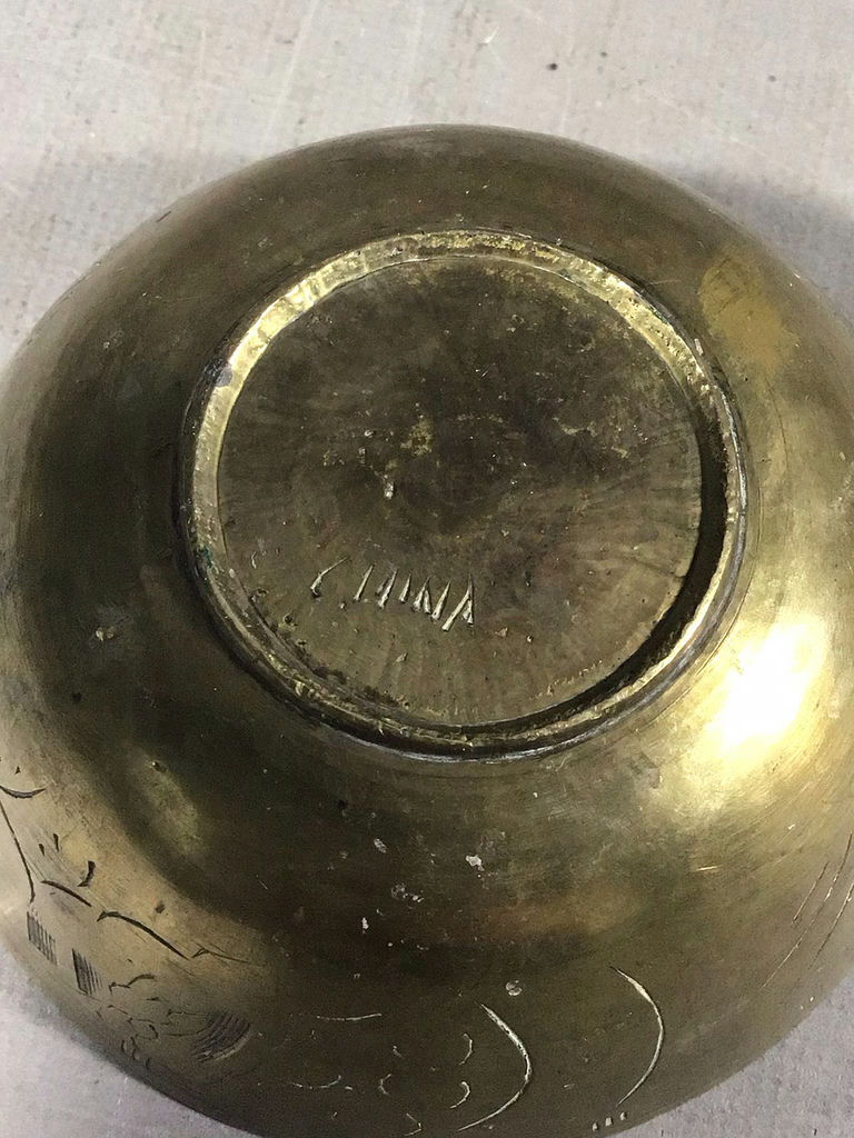 Small Brass Bowls and Coasters - image 6 of 20
