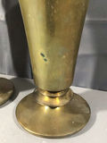 Vintage Brass Flower Vases - thumbnail 2 of 6