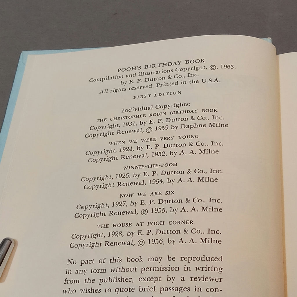 First Edition Winnie the Pooh & More - image 20 of 27