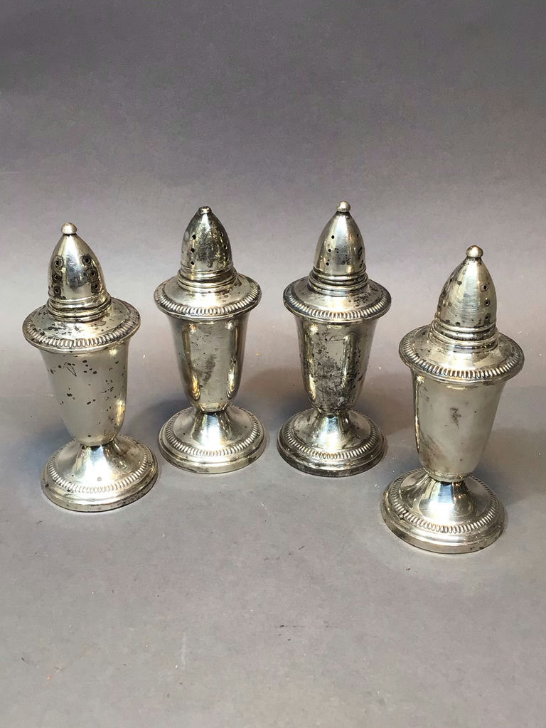 Sterling Salt & Pepper Shakers - image 2 of 15