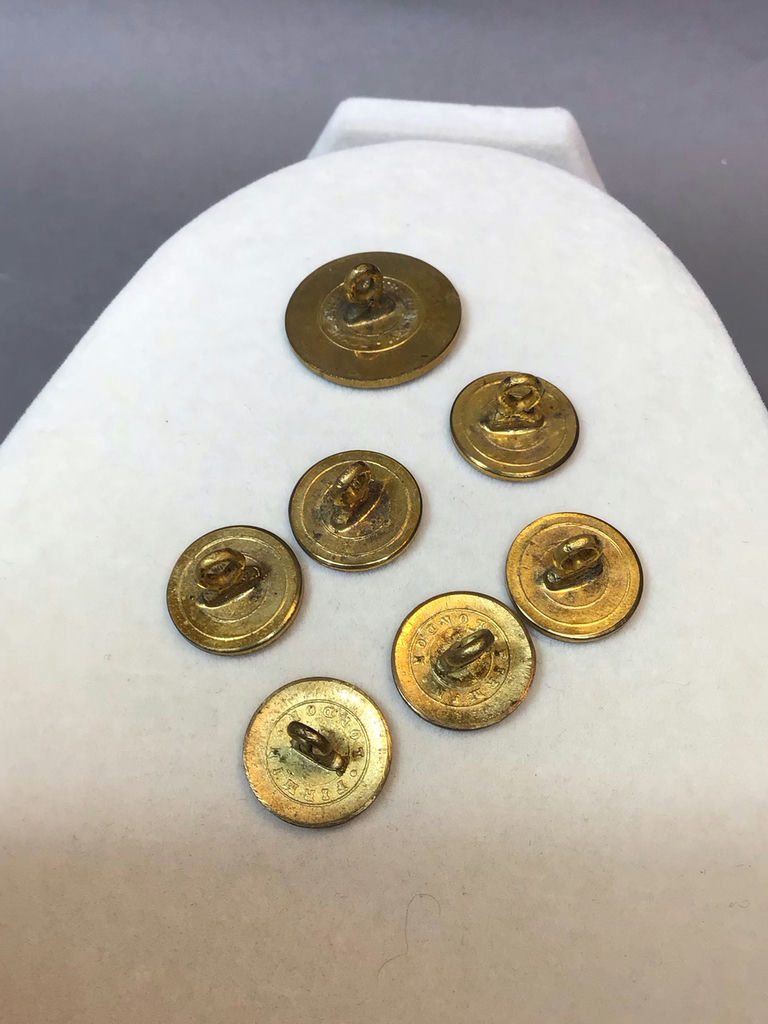 Vintage Firmin Brass Hunting Buttons - image 5 of 11