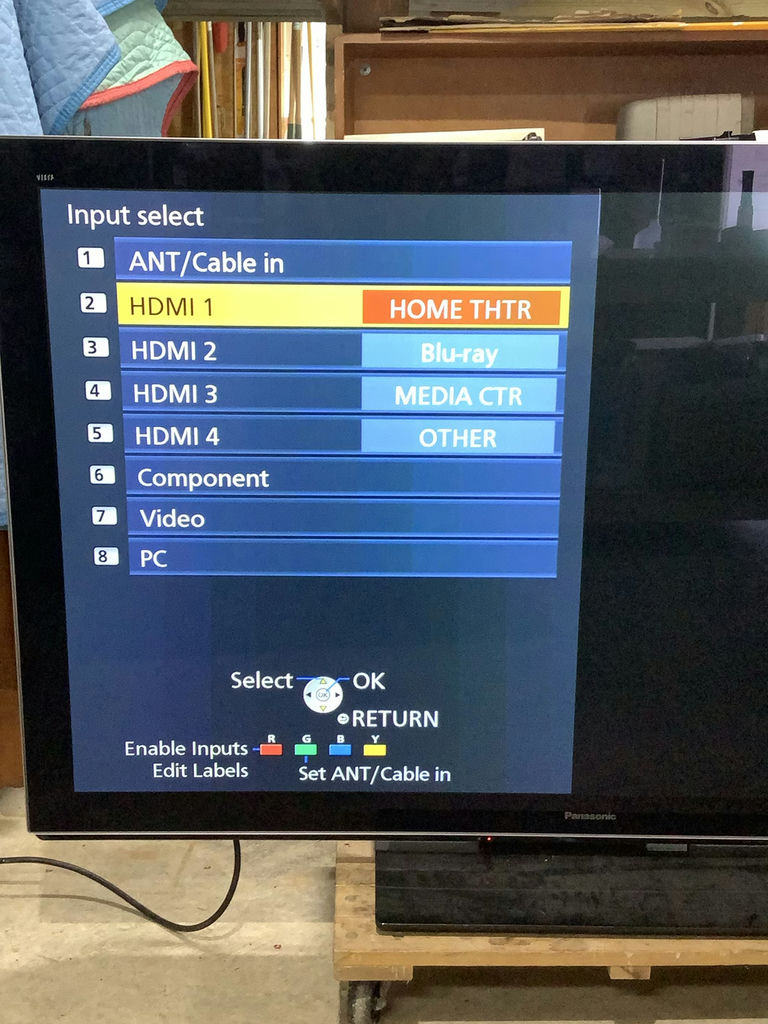 Panasonic 65in Plasma HDTV w/ Mobile TV Stand - image 2 of 7