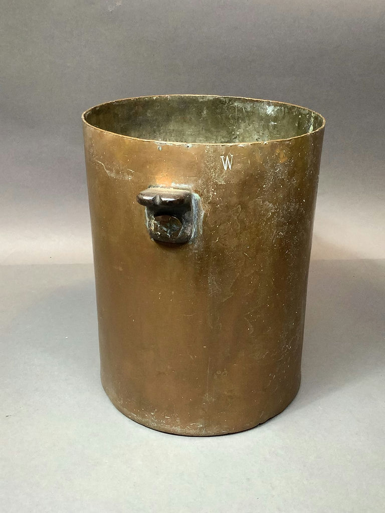 Antique Watkins Copper Pot - image 2 of 12